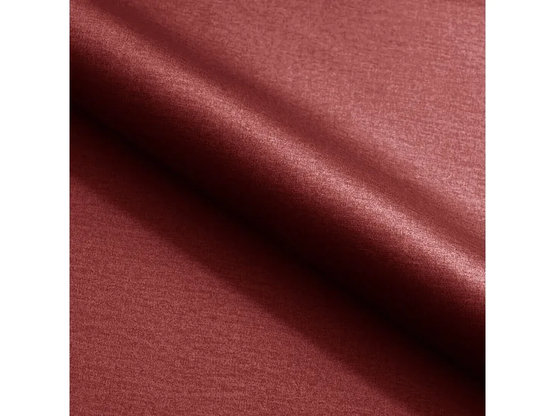 Rotes Ecksofa mit Schlaffunktion, Stoffbezug, Rechts