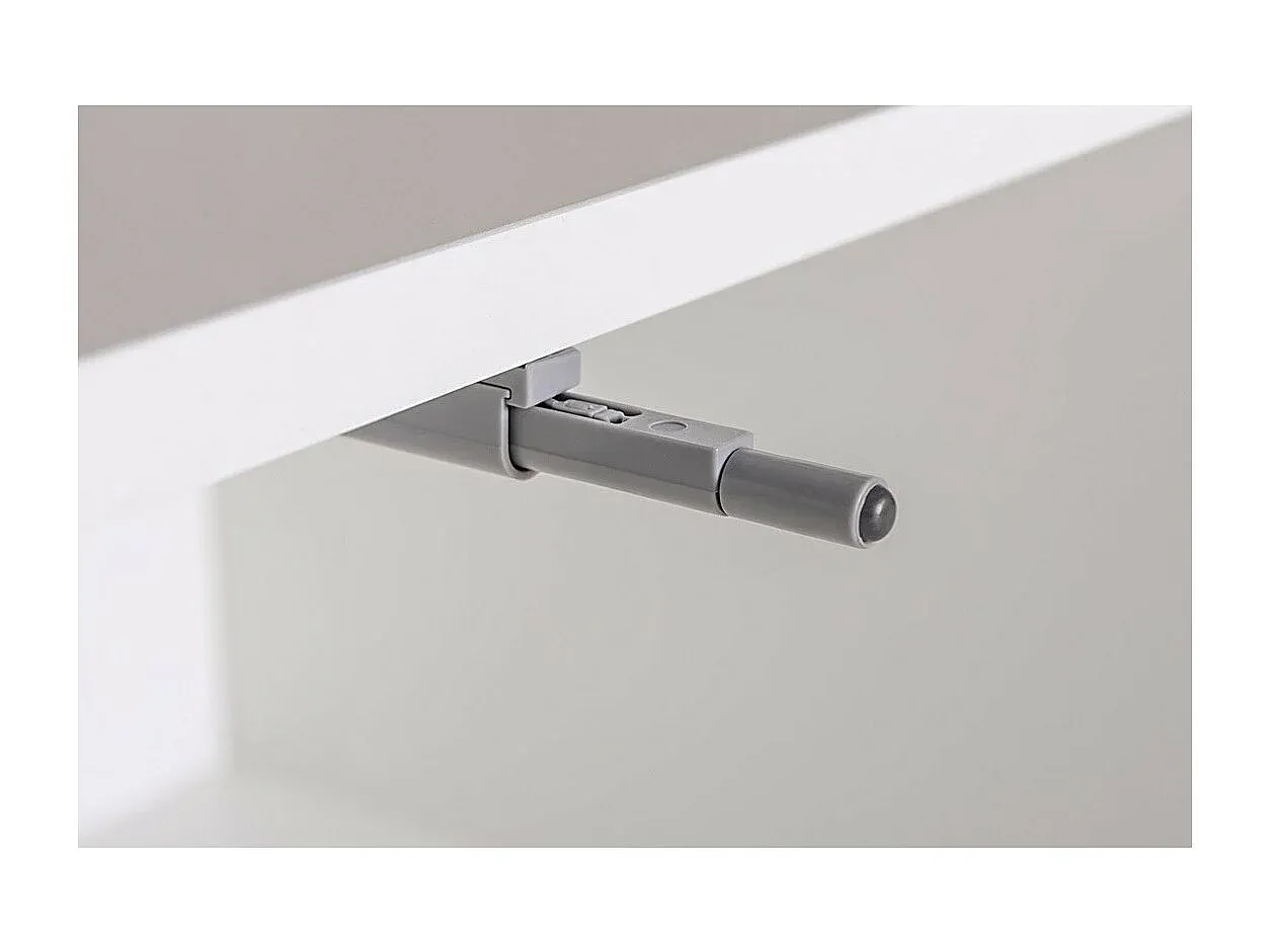 Hängeschrank Würfelform in Weiß 60x60cm für Wohnzimmer