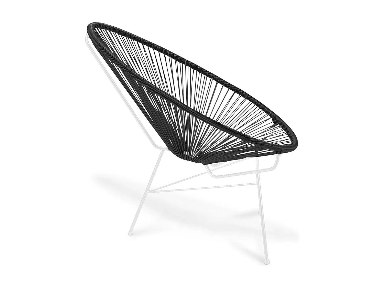 Bequemer Outdoor-Sessel für Terrasse