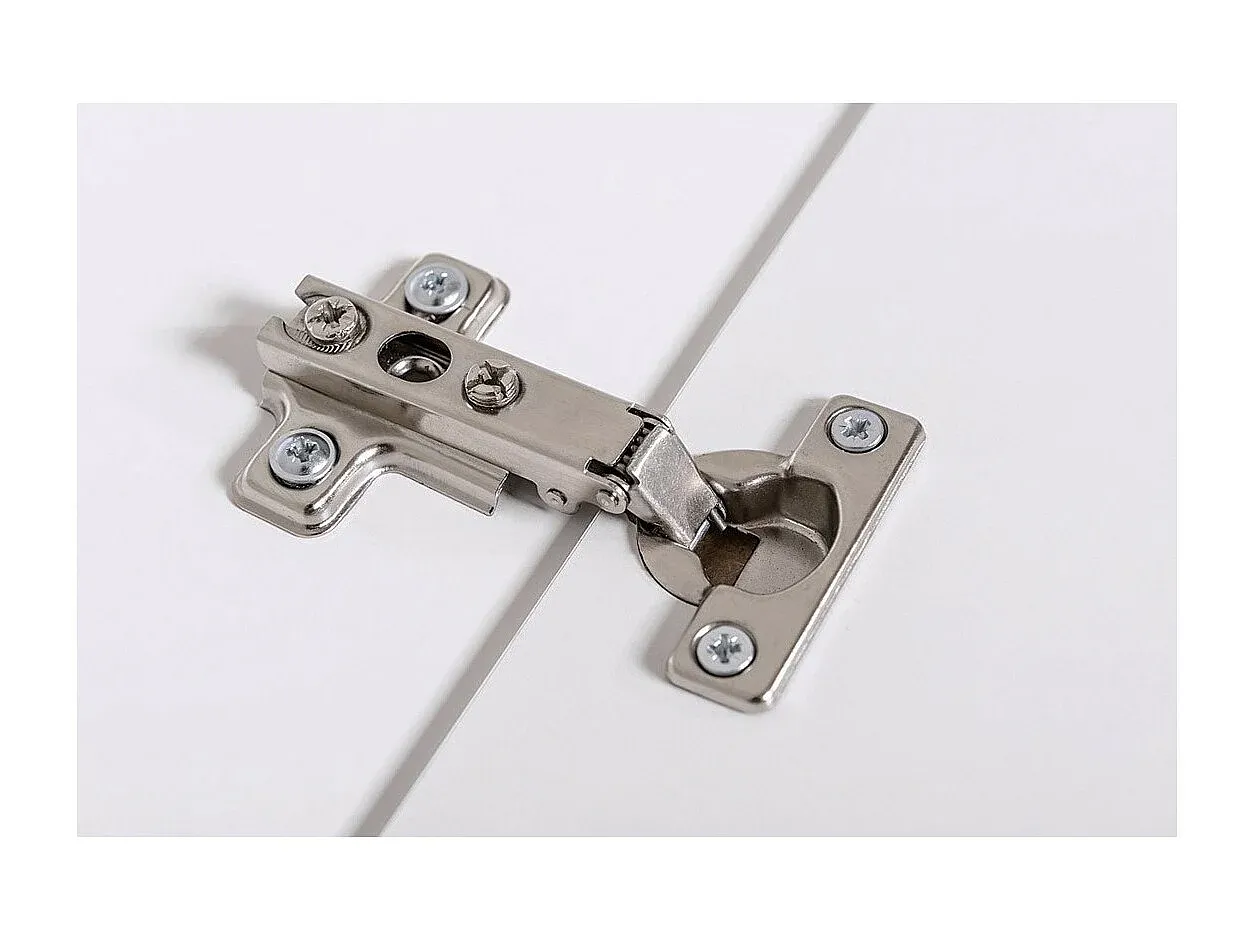 Hängeschrank Würfelform in Weiß 60x60cm für Wohnzimmer