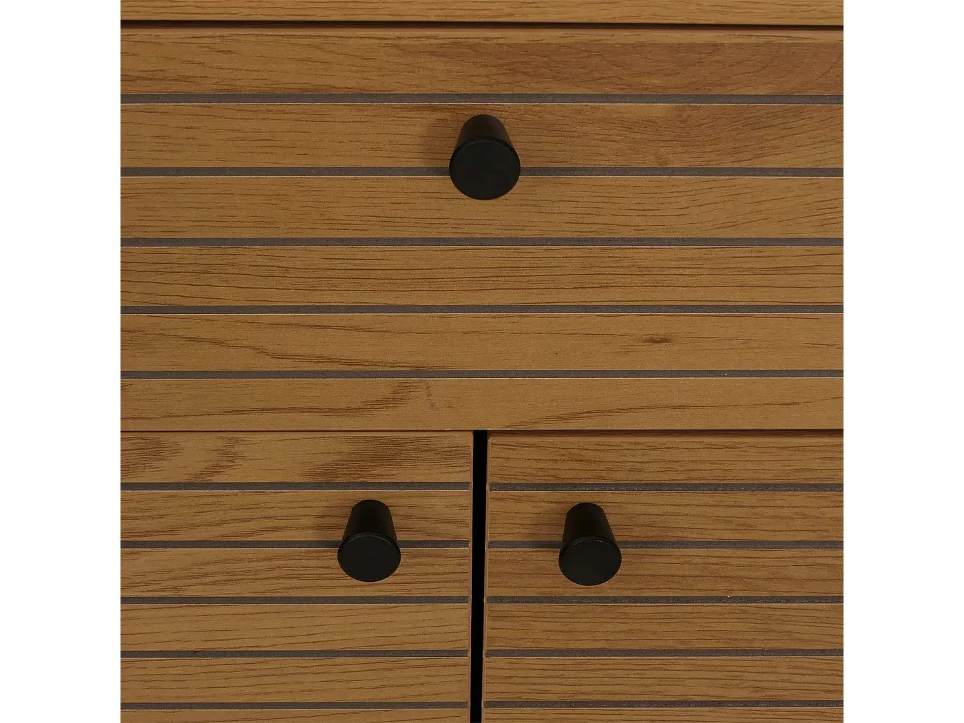 Praktischer Schuhschrank mit großem Stauraum, Holzoptik