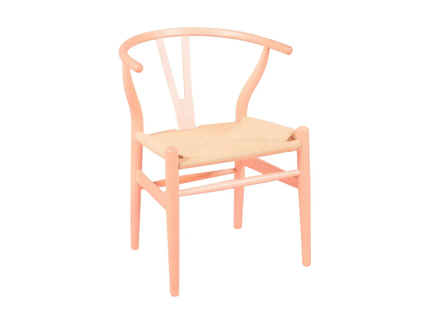 Esszimmerstuhl aus Buchenholz mit ökologischem Seil