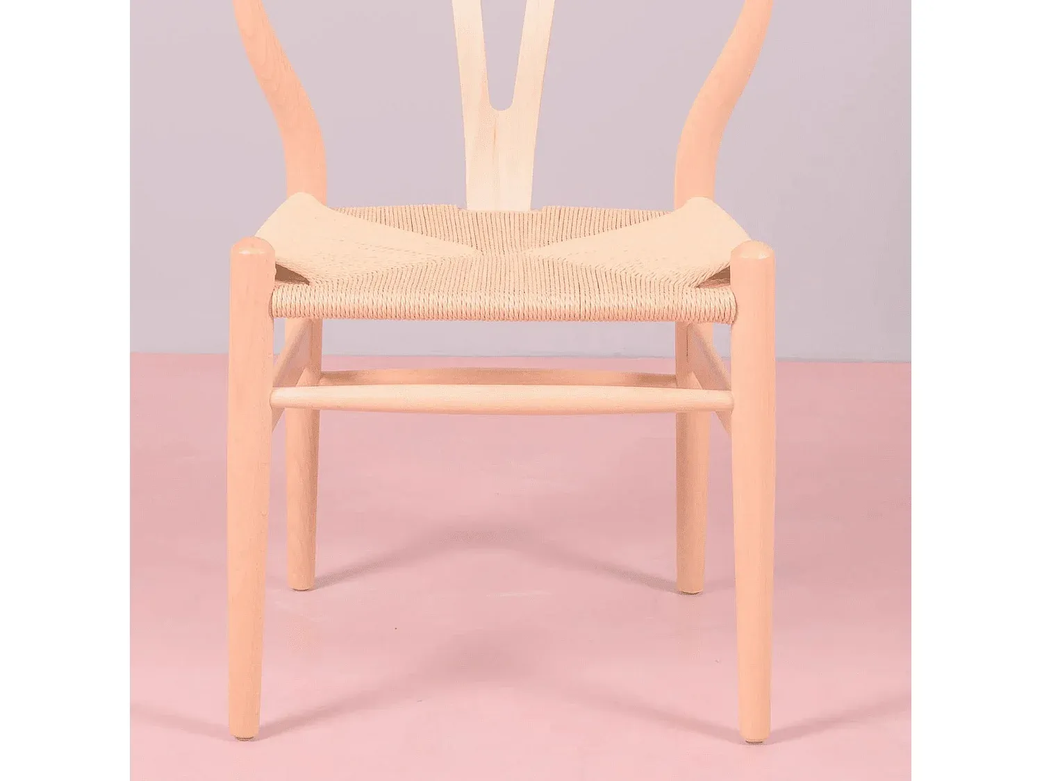 Esszimmerstuhl aus Buchenholz mit ökologischem Seil