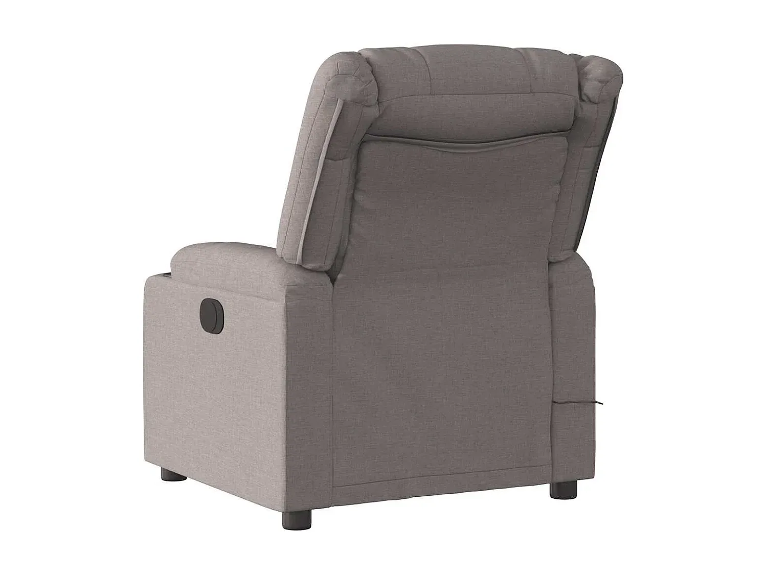 Verstellbarer Massage-Sessel in Taupe