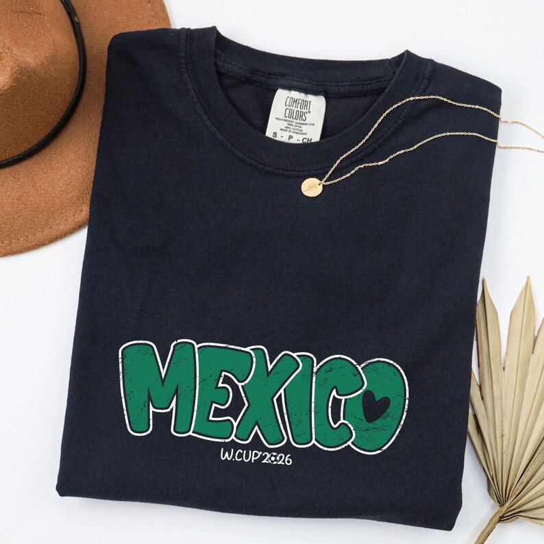 MEXICO W.CUP 2026 VINTAGE T-SHIRT - Vintage Washed Apparel by VanceMade