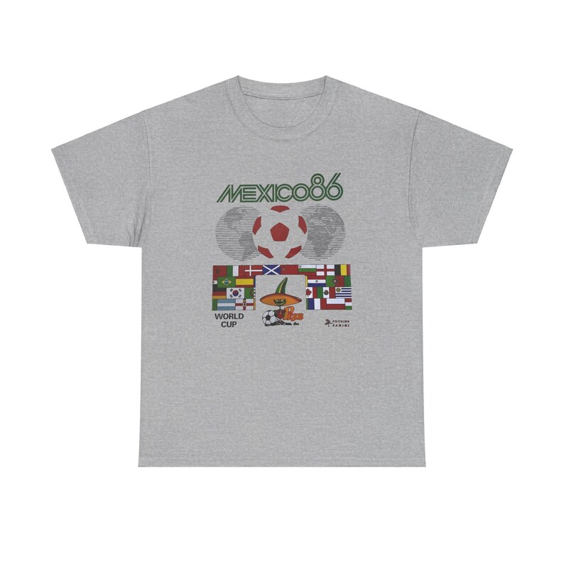 MEXICO 86 WORLD CUP RETRO T-SHIRT - Vintage Washed Apparel by VanceMade