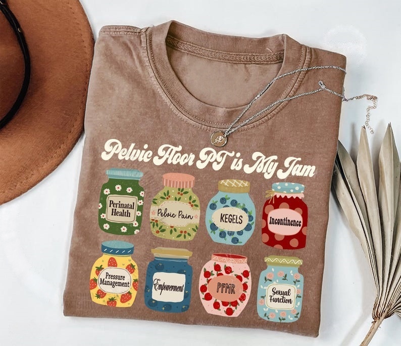 Cute Jam Jar Pelvic Floor Therapist Classic T-Shirt