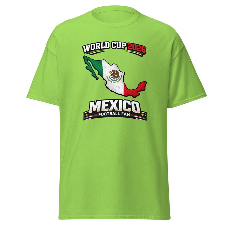 MEXICO 2026 WORLD CUP FAN T-SHIRT - Vintage Washed Apparel by VanceMade