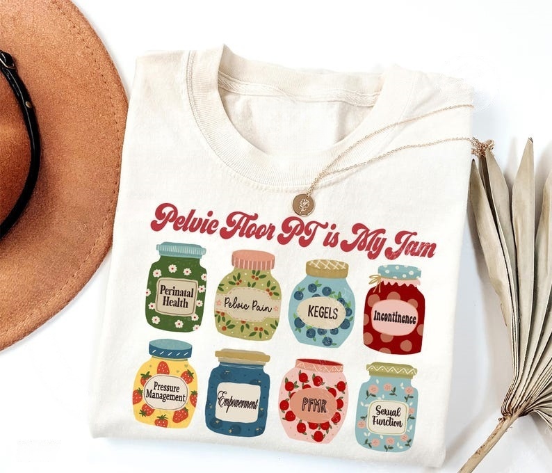 Cute Jam Jar Pelvic Floor Therapist Classic T-Shirt