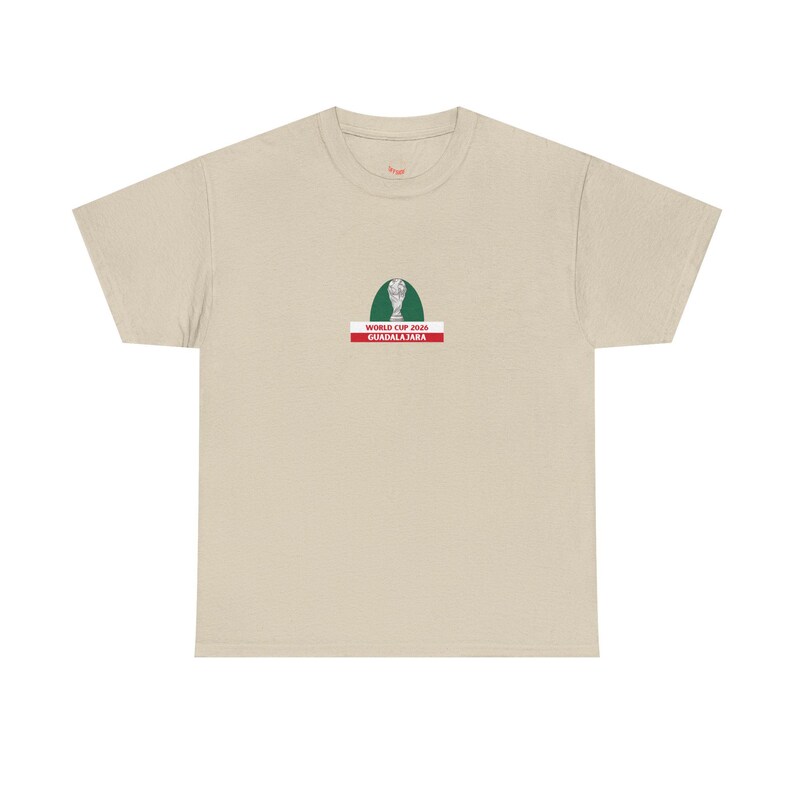 WORLD CUP 2026 GUADALAJARA MINIMAL T-SHIRT - Vintage Washed Apparel by VanceMade