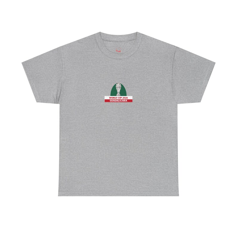 WORLD CUP 2026 GUADALAJARA MINIMAL T-SHIRT - Vintage Washed Apparel by VanceMade
