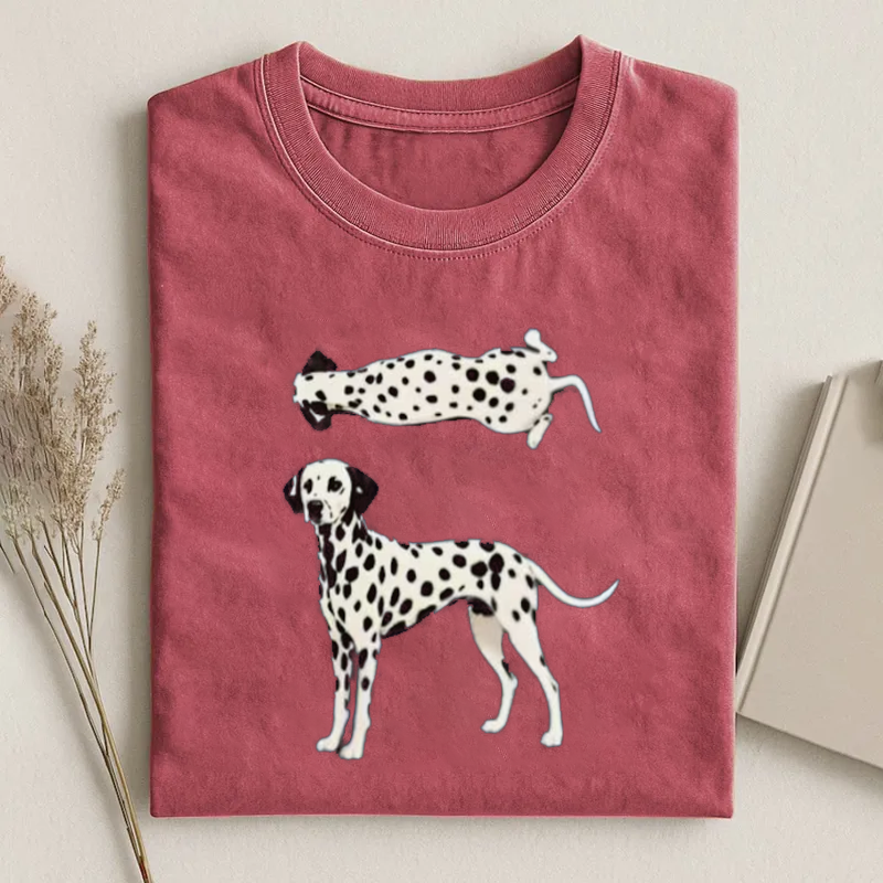Dalmatian dog Graphic T-shirt - Vintage Washed Apparel by VanceMade