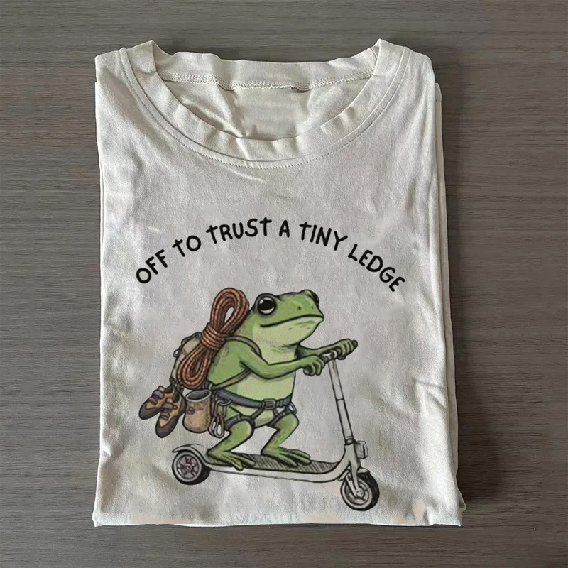 Off to Trust a Tiny Ledge T-shirt