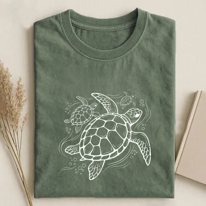 Ocean Lover T-shirt - Vintage Washed Apparel by VanceMade