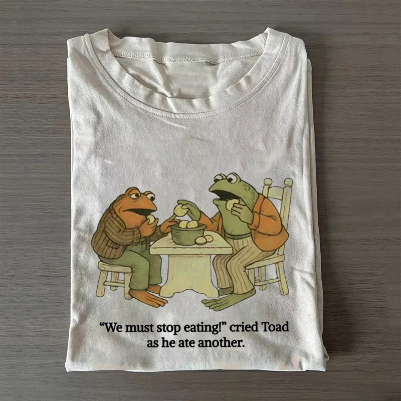 We Must Stop Eating Cried Toad As He Ate Another T-shirt