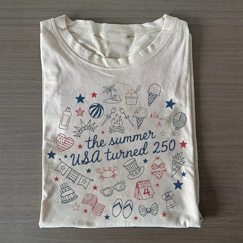 The Summer USA Turned 250 T-shirt