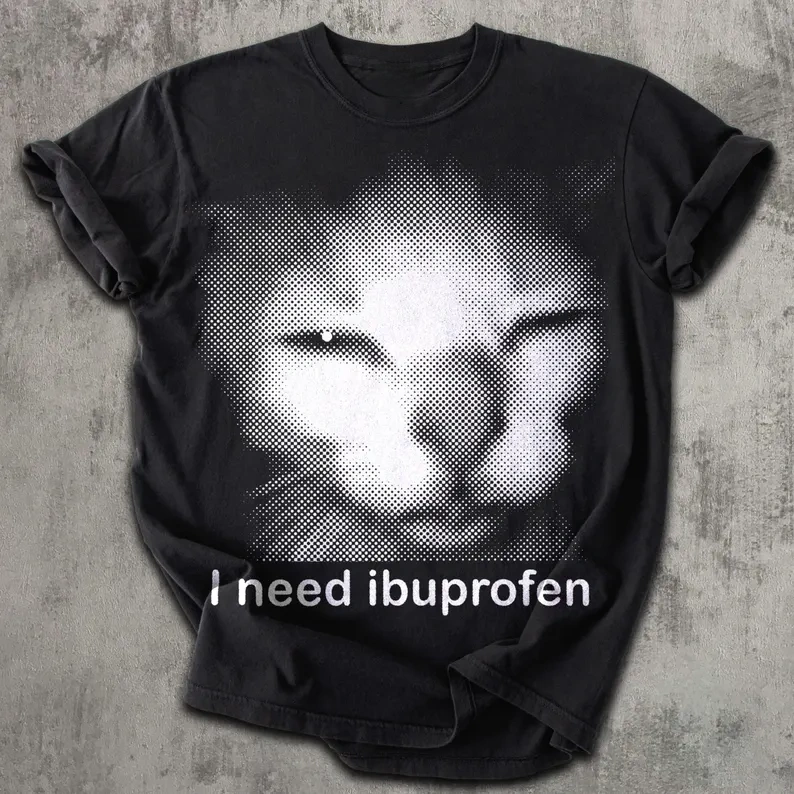 Funny Ibuprofen Cat T-Shirt