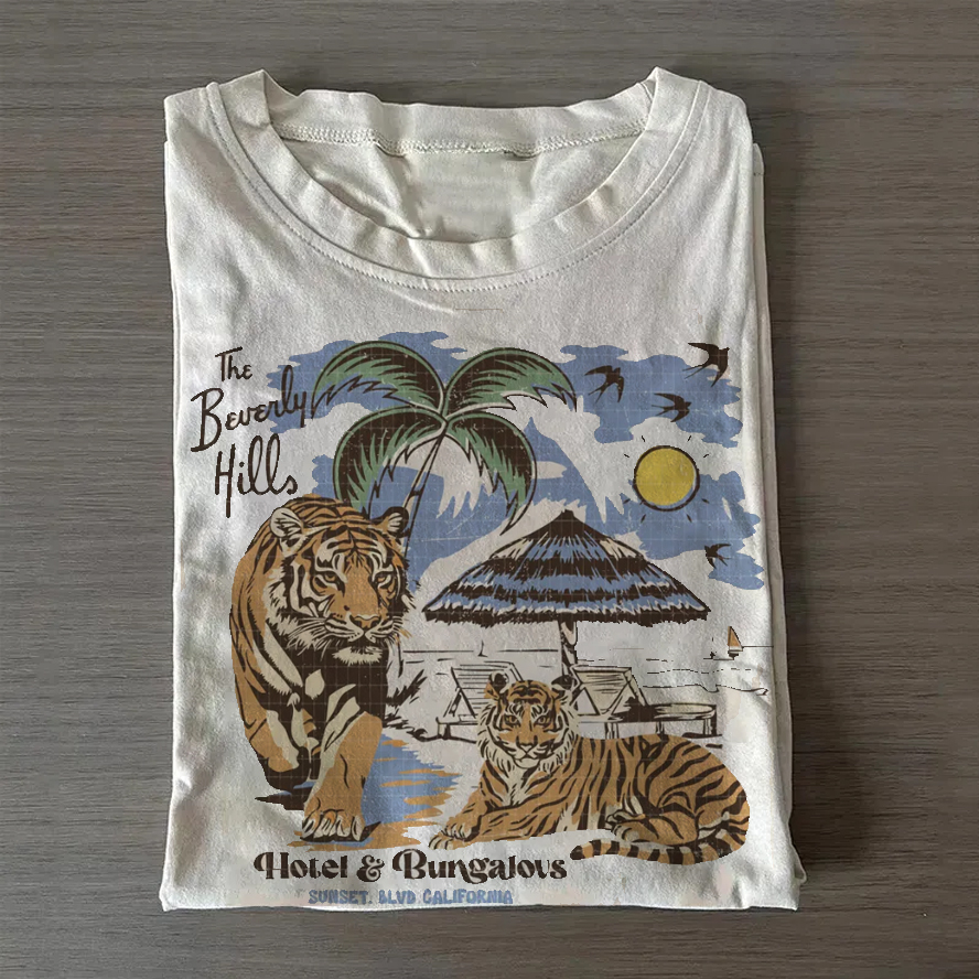 Cute Boho Vintage T-shirt - Vintage Washed Apparel by VanceMade