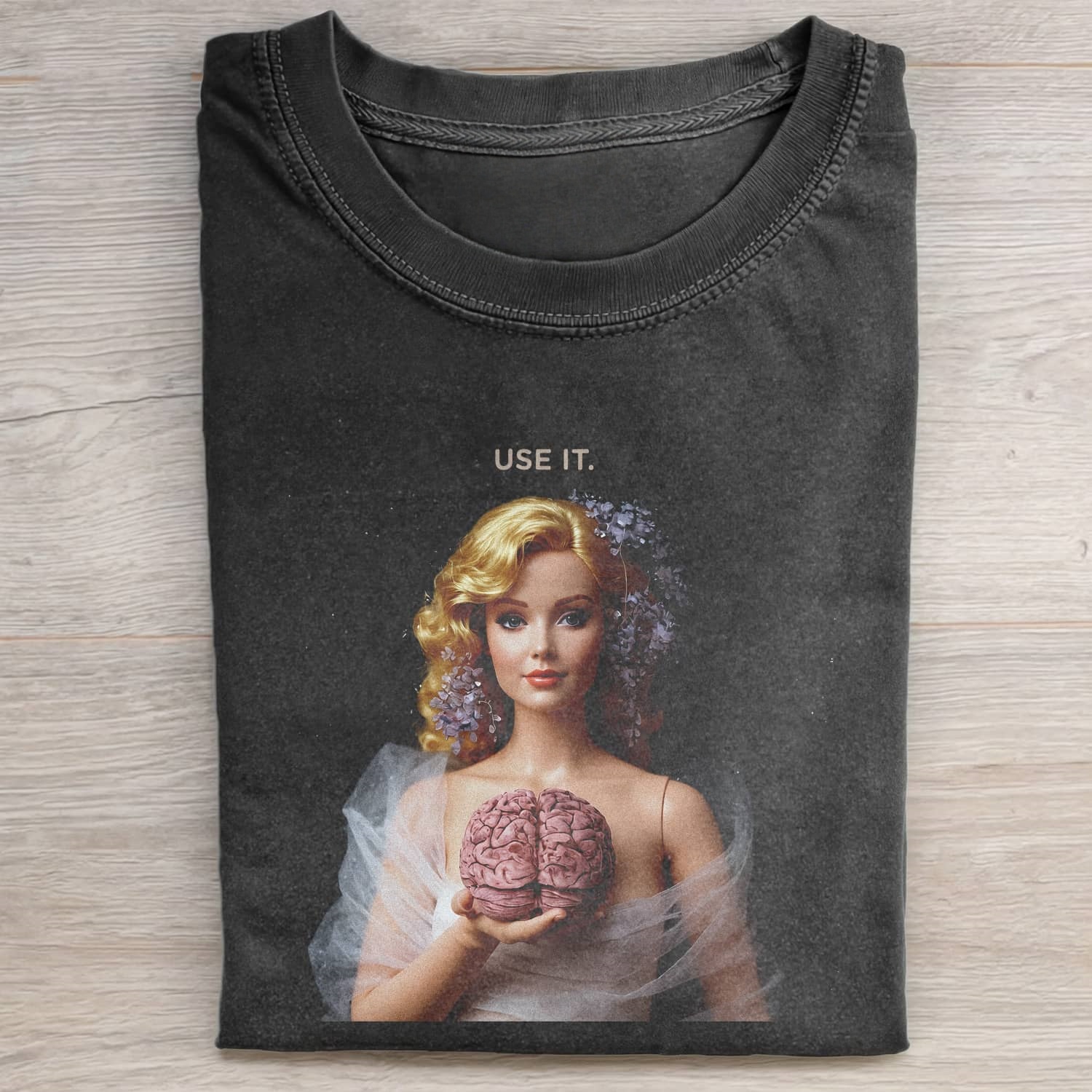 Funny Doll Face MEME ICON TEE