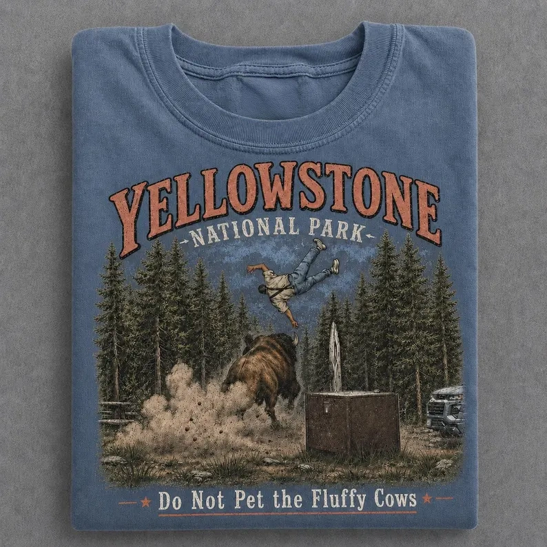 Do Not Pet The Fluffy Cows T-Shirt