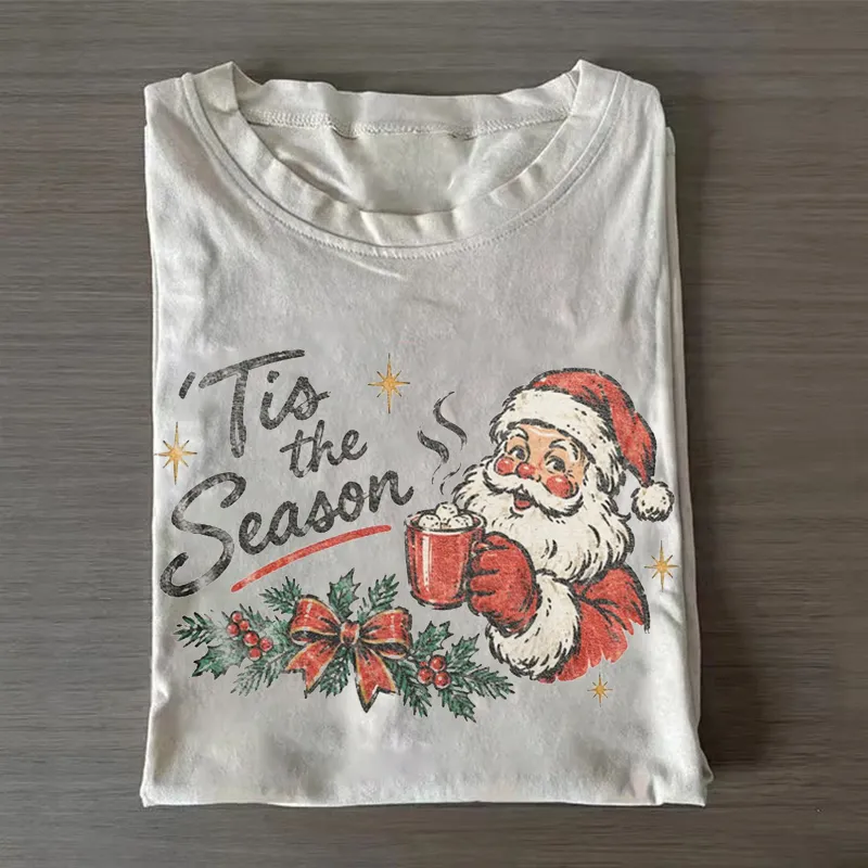 Tis The Season Santa Cocoa T-shirt
