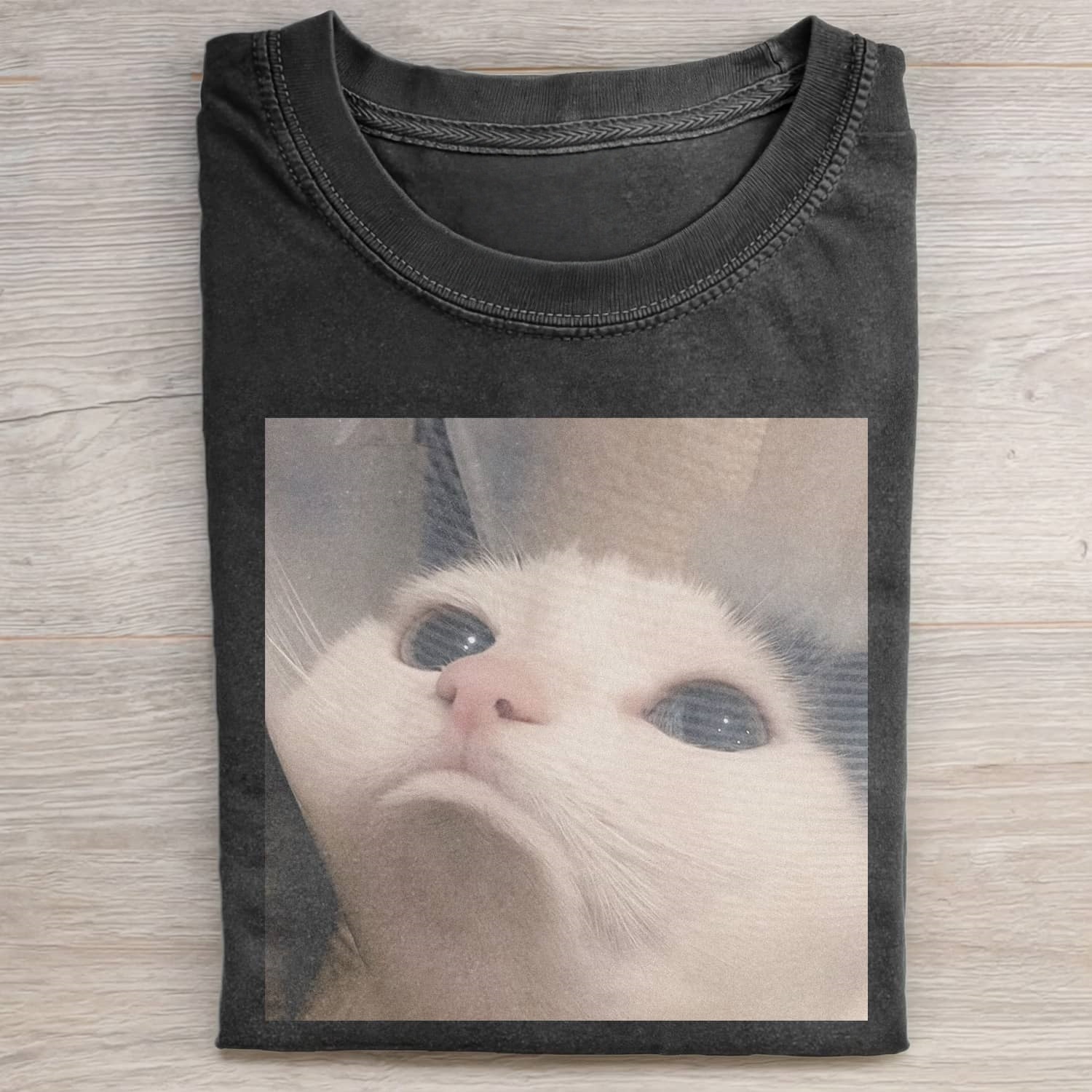 CAT MEME MOOD ICON T-SHIRT