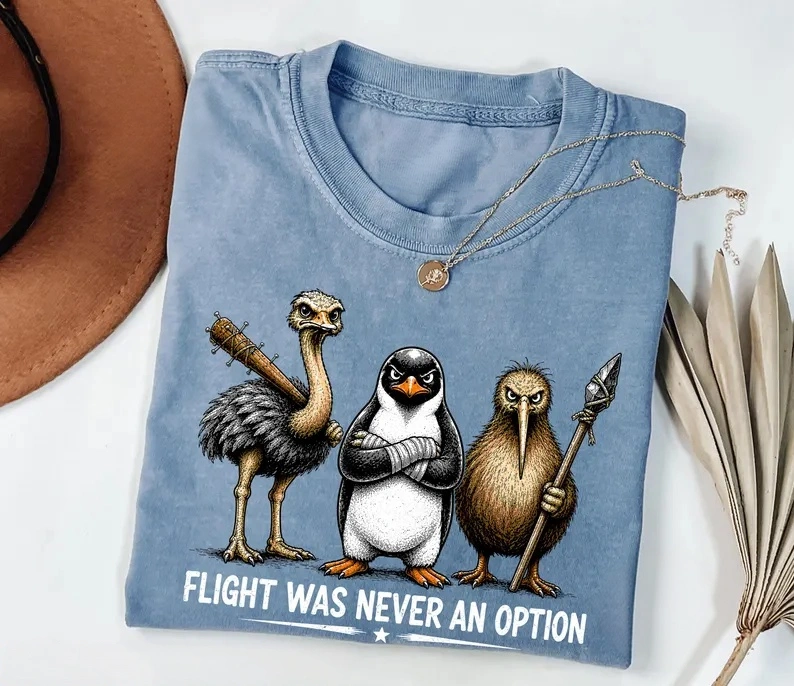 Flight Was Never An Option Bird T-Shirt