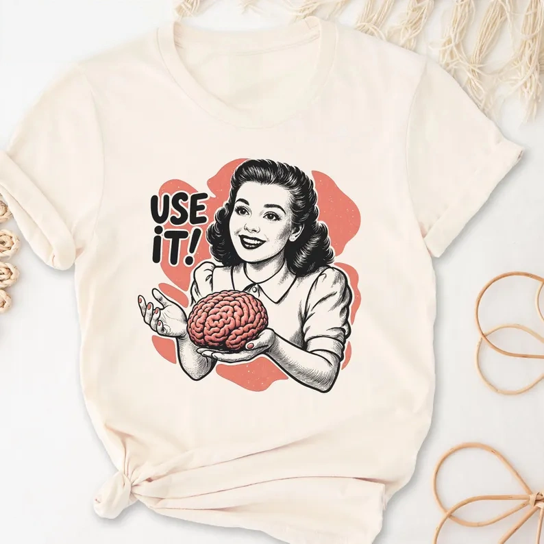 Use It Brain Anatomy Graphic T-Shirt