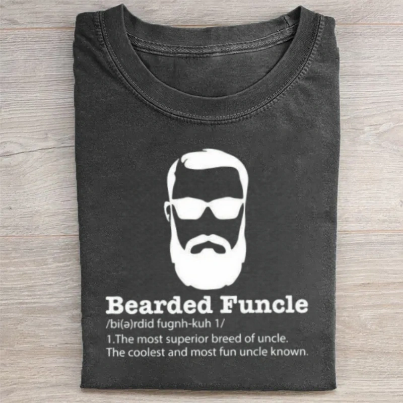 Bearded Funcle Definition T-Shirt