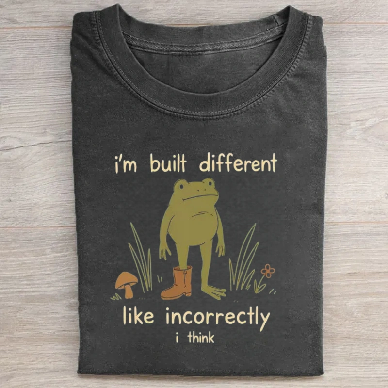 Built Different Incorrectly Graphic T-Shirt