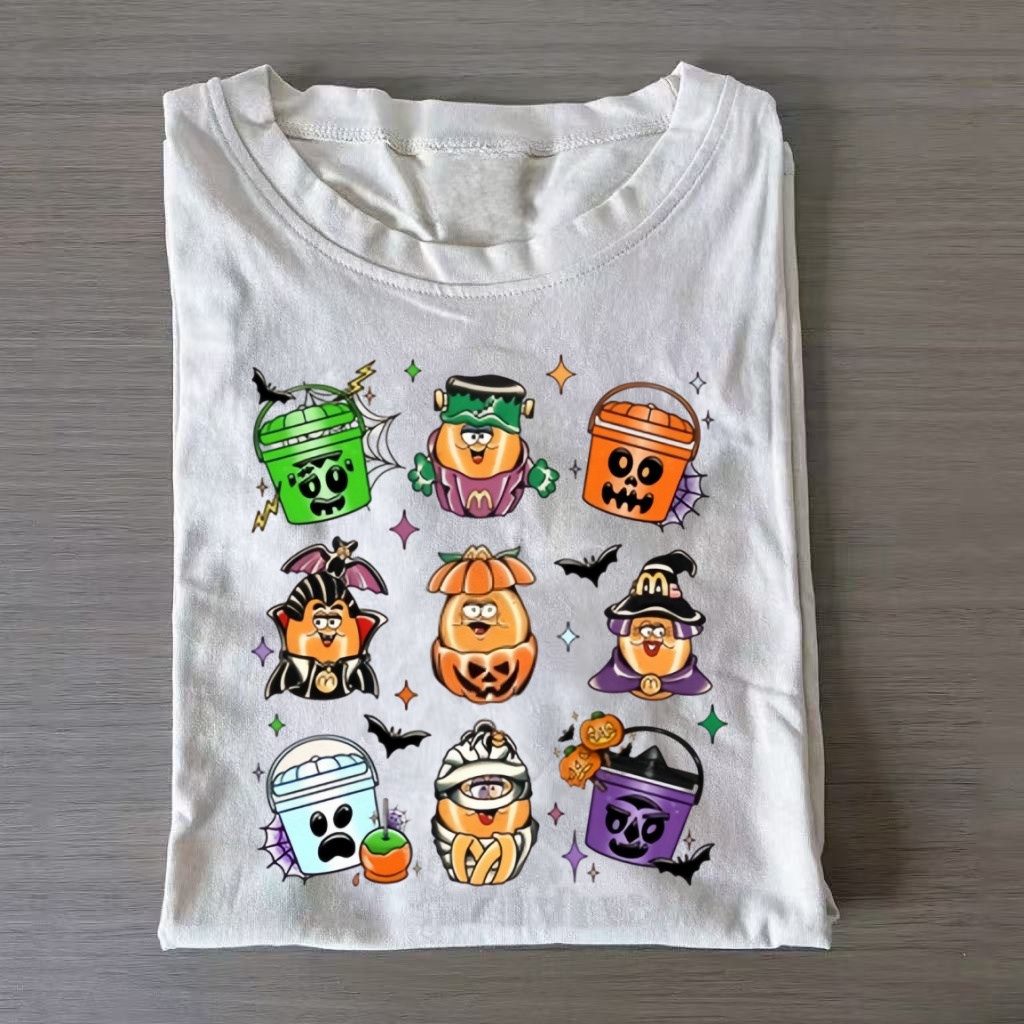 Halloween Treat Bucket Character Classic T‑Shirt