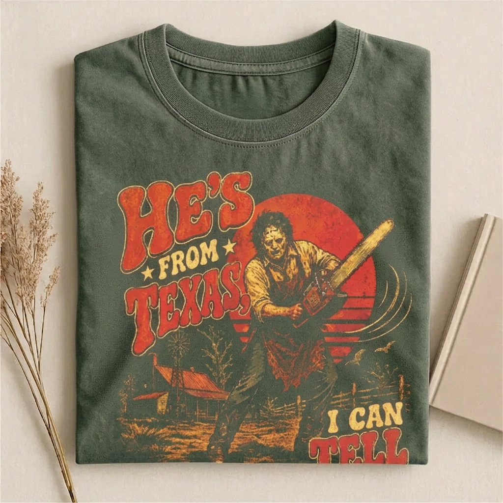 He's From Texas I Can Tell T-shirt