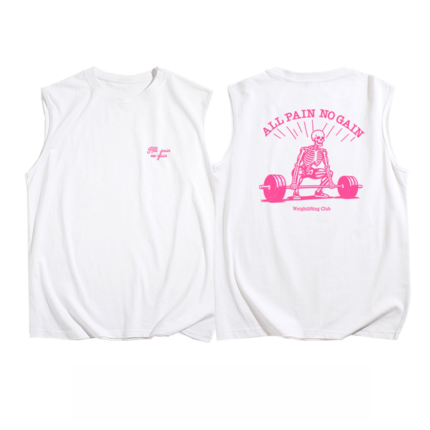 All Pain No Gain Weightlifting Top