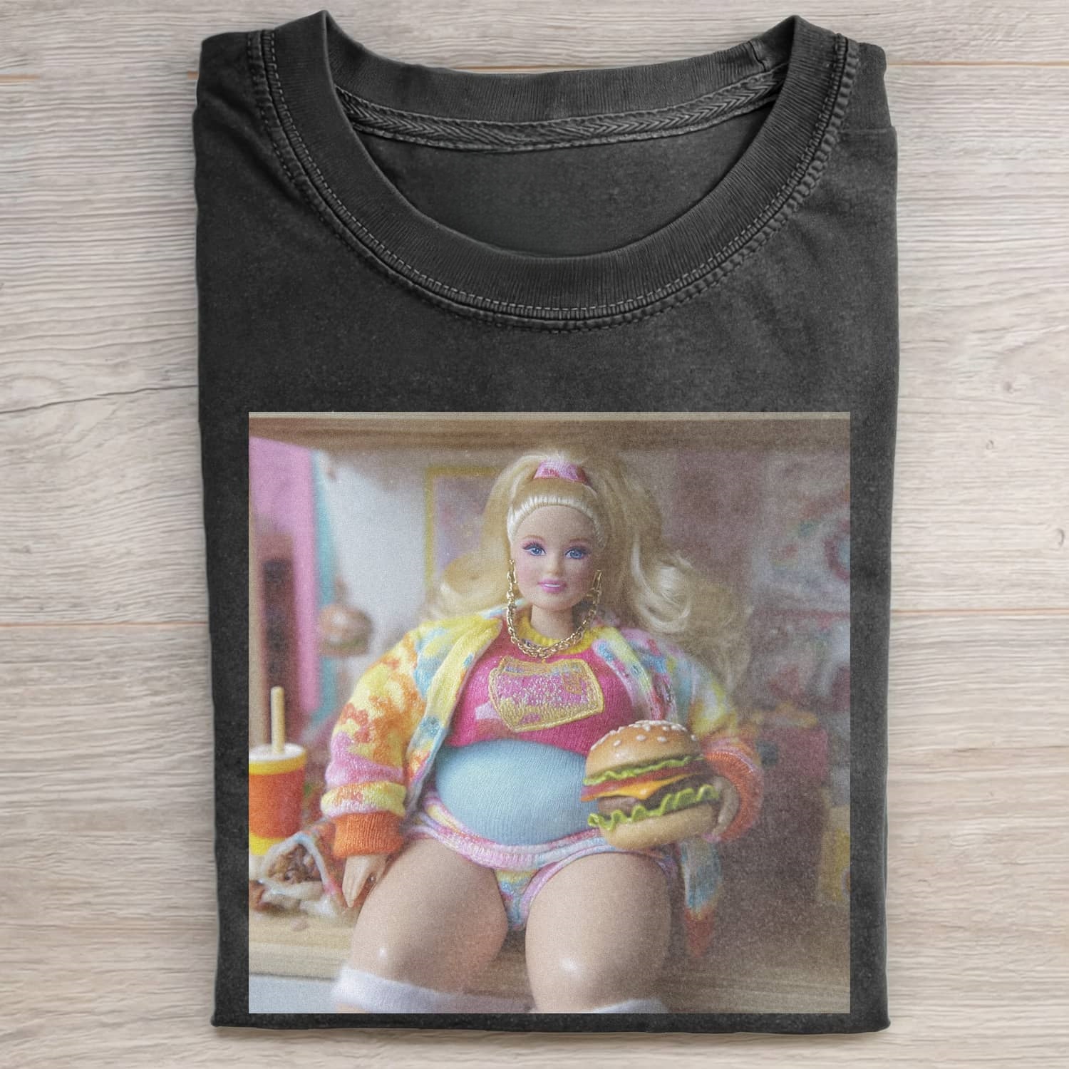 CONFIDENT Funny Doll Face ICON T-SHIRT