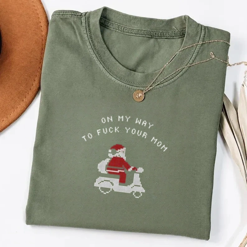 Dark Humor Holiday Tee — Sarcastic Christmas T-Shirt