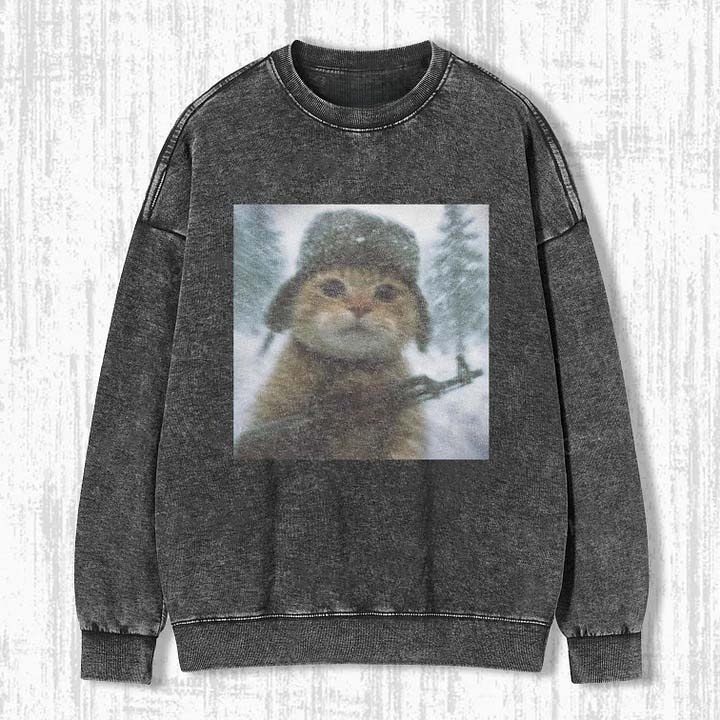 WACKY CAT SWEATSHIRTS & HOODIES