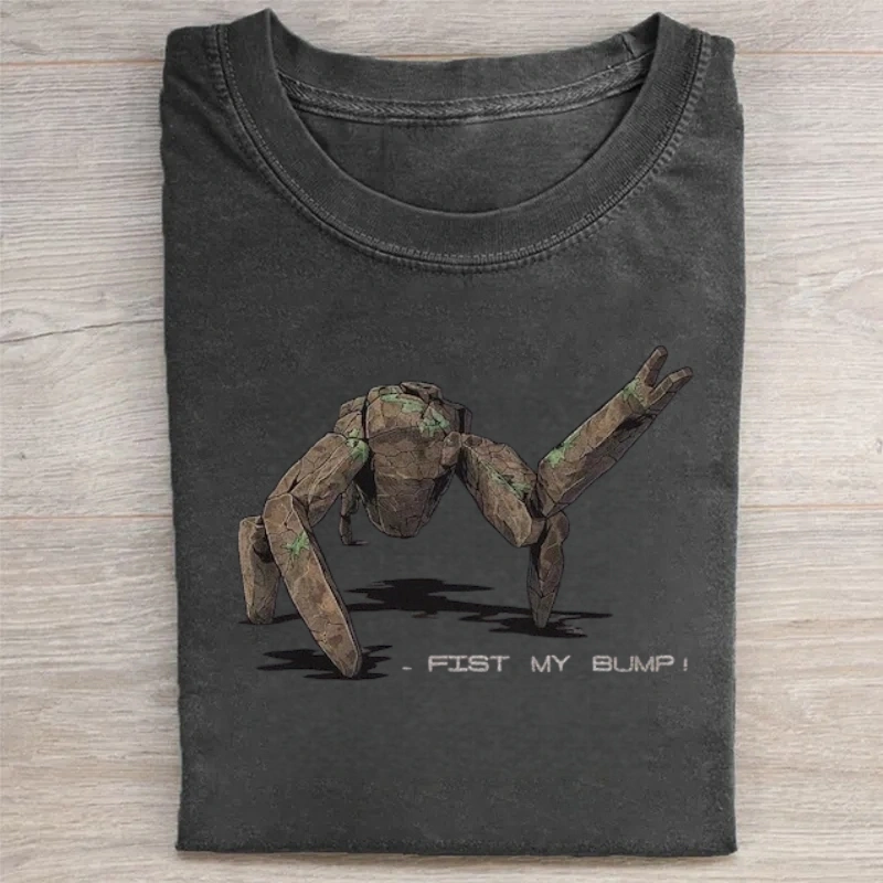 Fist My Bump Sci-Fi Graphic T-Shirt