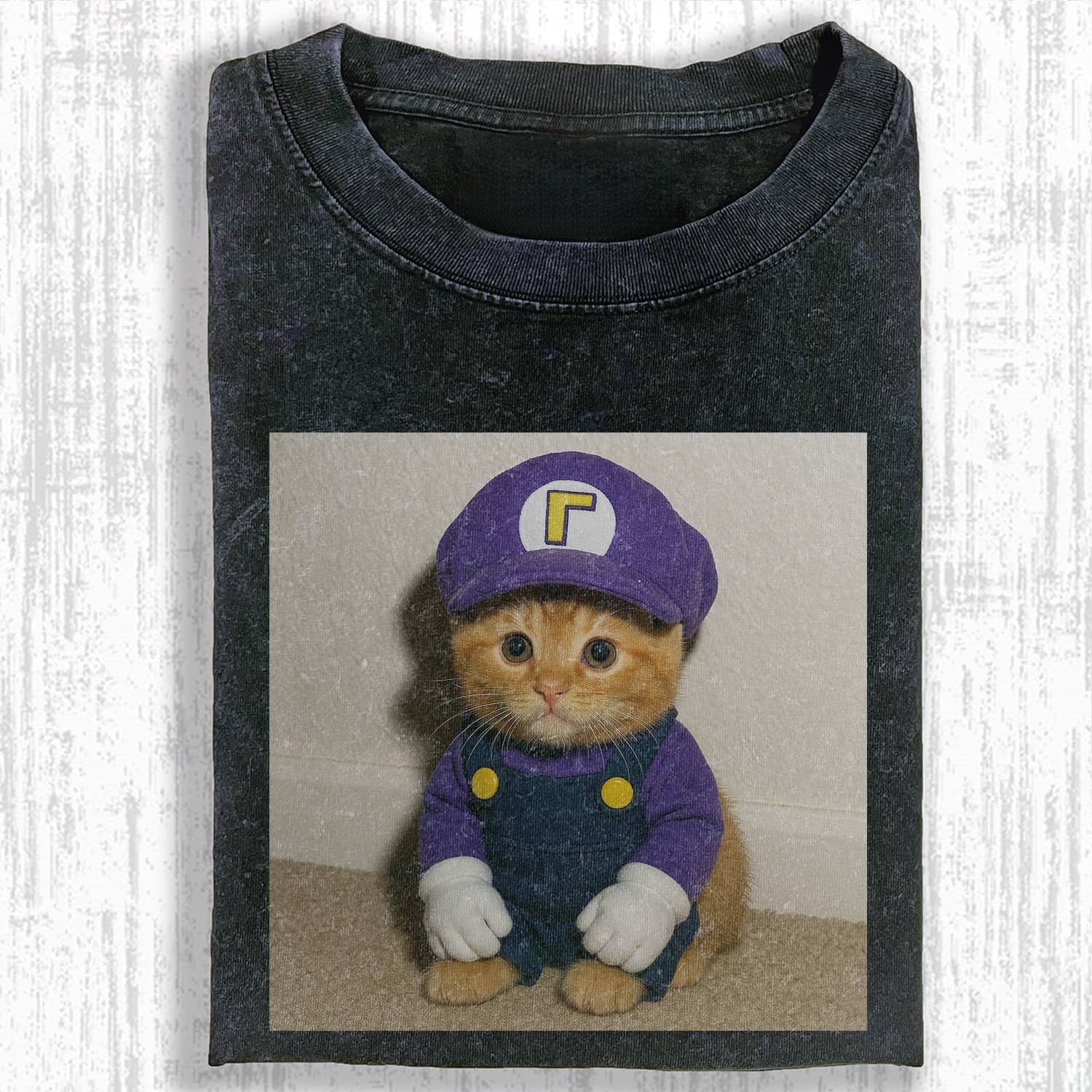 MARIO CATS MEMES T-SHIRT