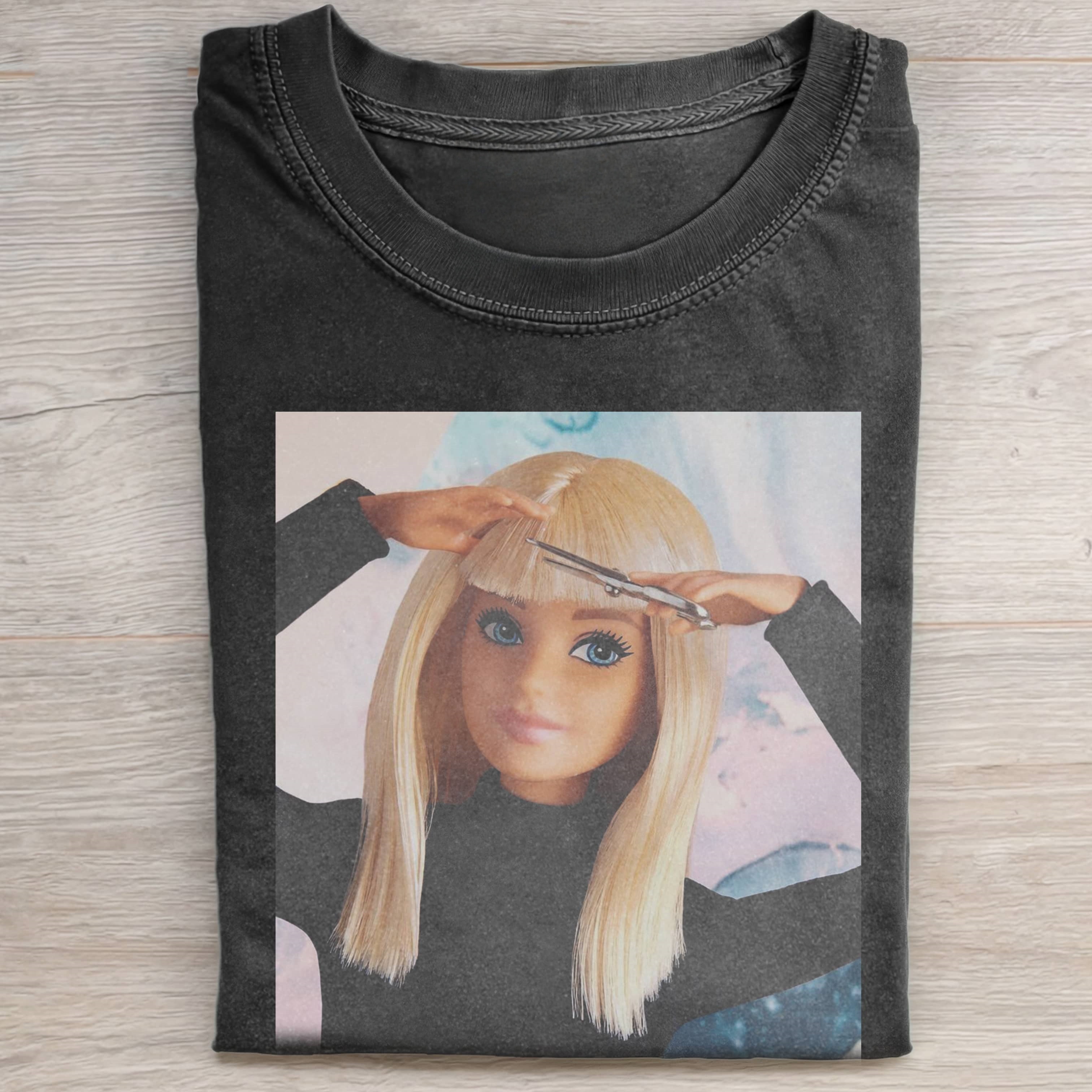 Funny Doll FaceCORE MEME WITH HAIRCUT TEE