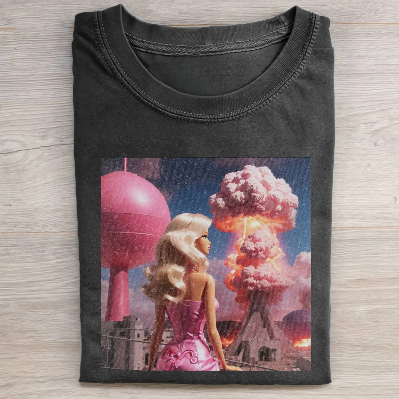 Funny Doll Face GIRL MEME T-SHIRT