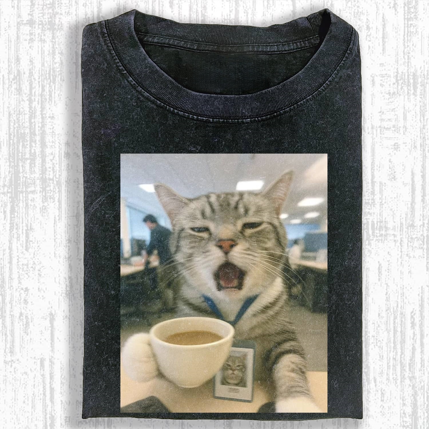 FUNNY CAT MEME ICON T-SHIRT