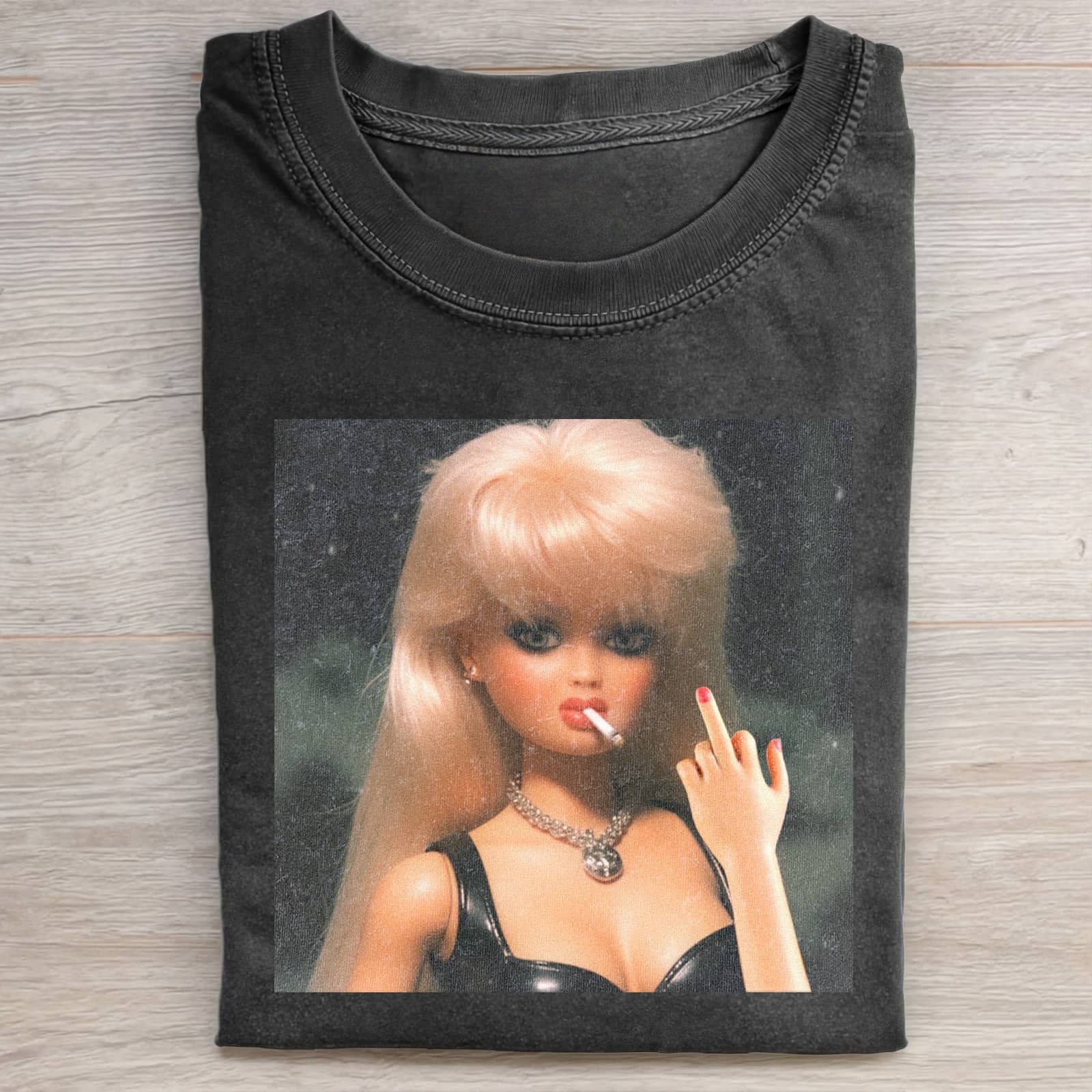 Funny Doll Face MEME T-SHIRT