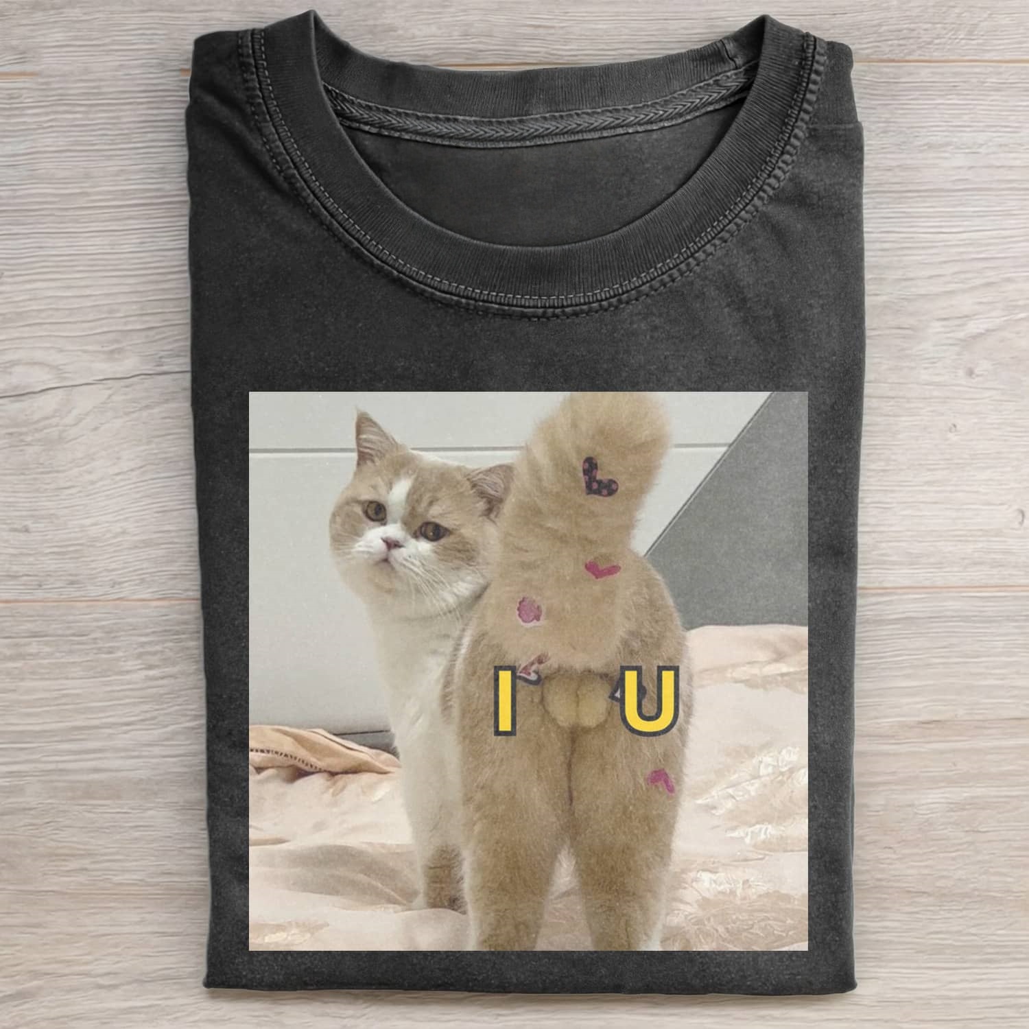 CAT MEME MOOD ICON T-SHIRT