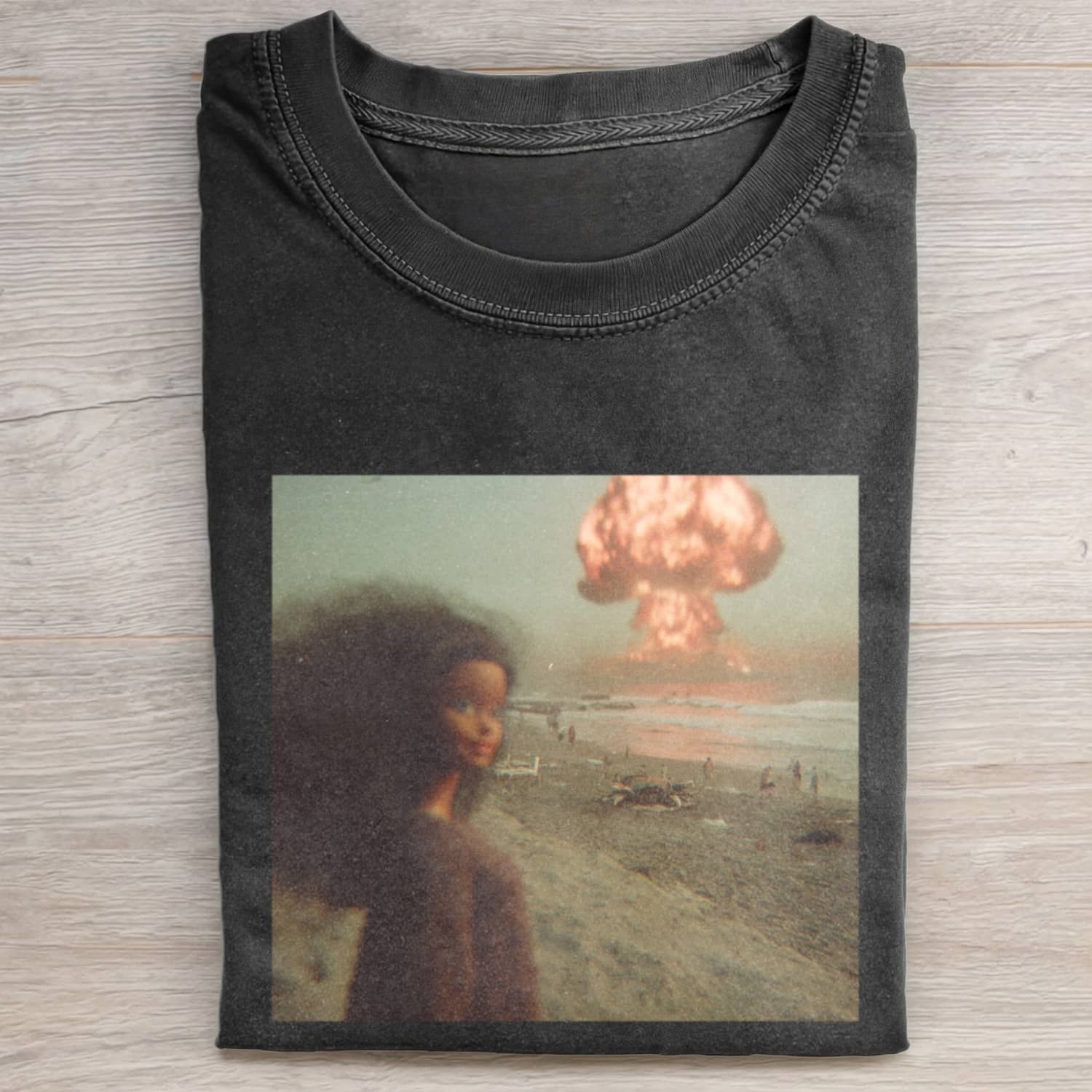 Funny Doll FaceCORE MEME MOOD ICON TEE