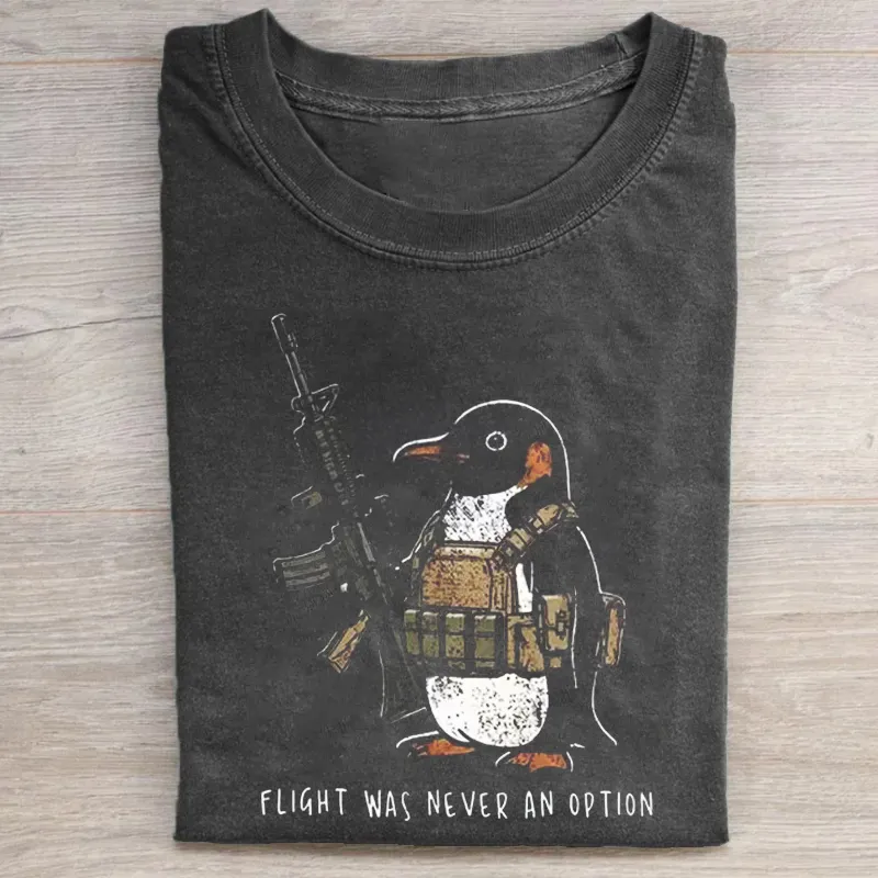 Flight Was Never An Option T-shirt