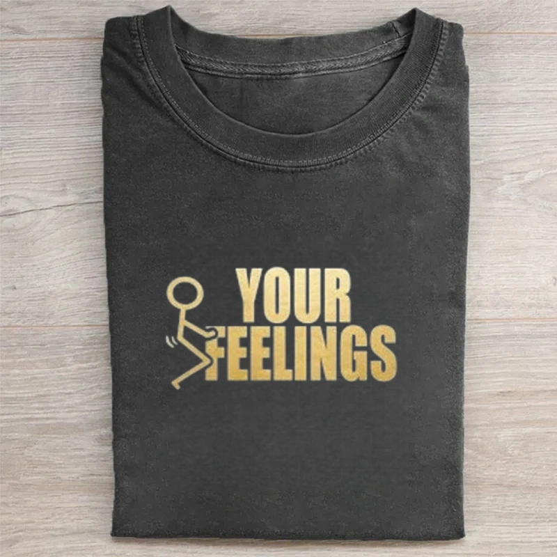 Sarcastic Stickman Graphic T-Shirt