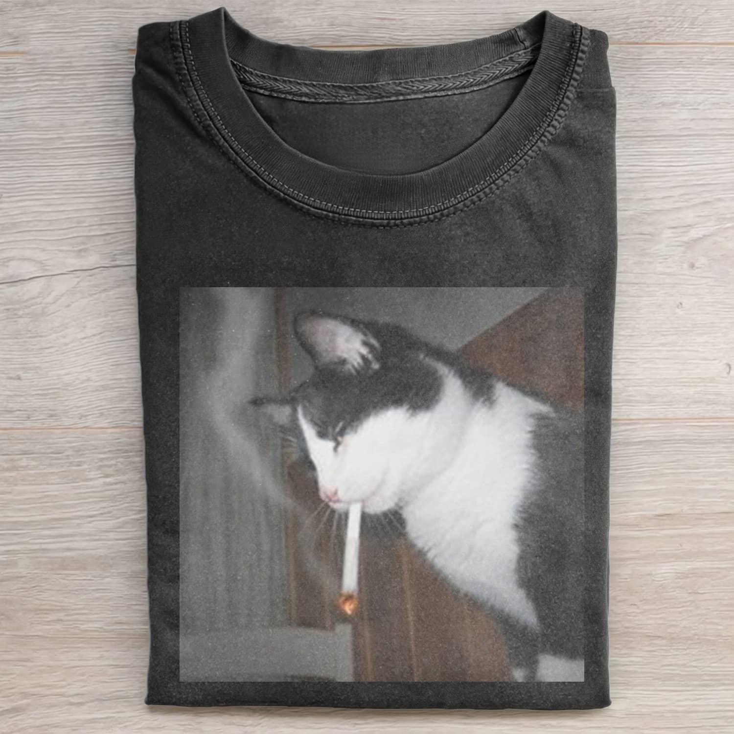 CAT MEME MOOD ICON T-SHIRT