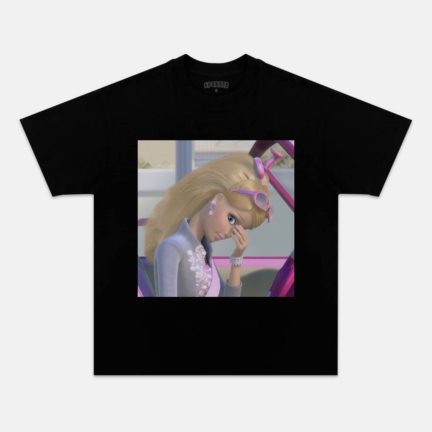DOLL GIRL MEME T-SHIRT - Vintage Washed Apparel by VanceMade