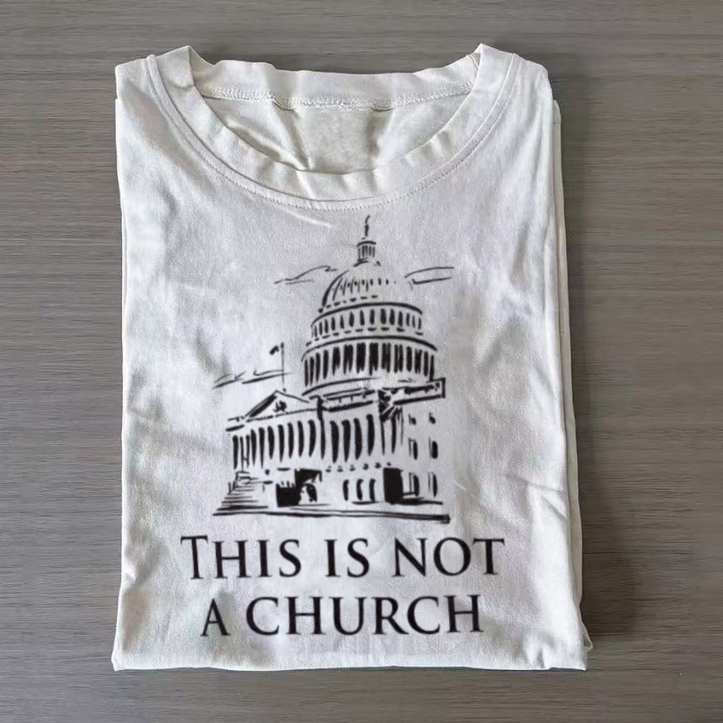 Vintage Capitol Building Quote Graphic T-shirt