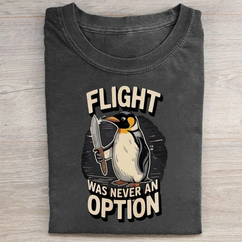 Flight Was Never An Option Graphic T-Shirt